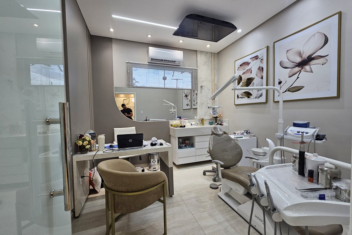 Consultório equipado da Quinteiro Odontologia